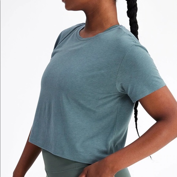 girlfriend collective Tops - Girlfriend Collective | Cupro Crop Tee